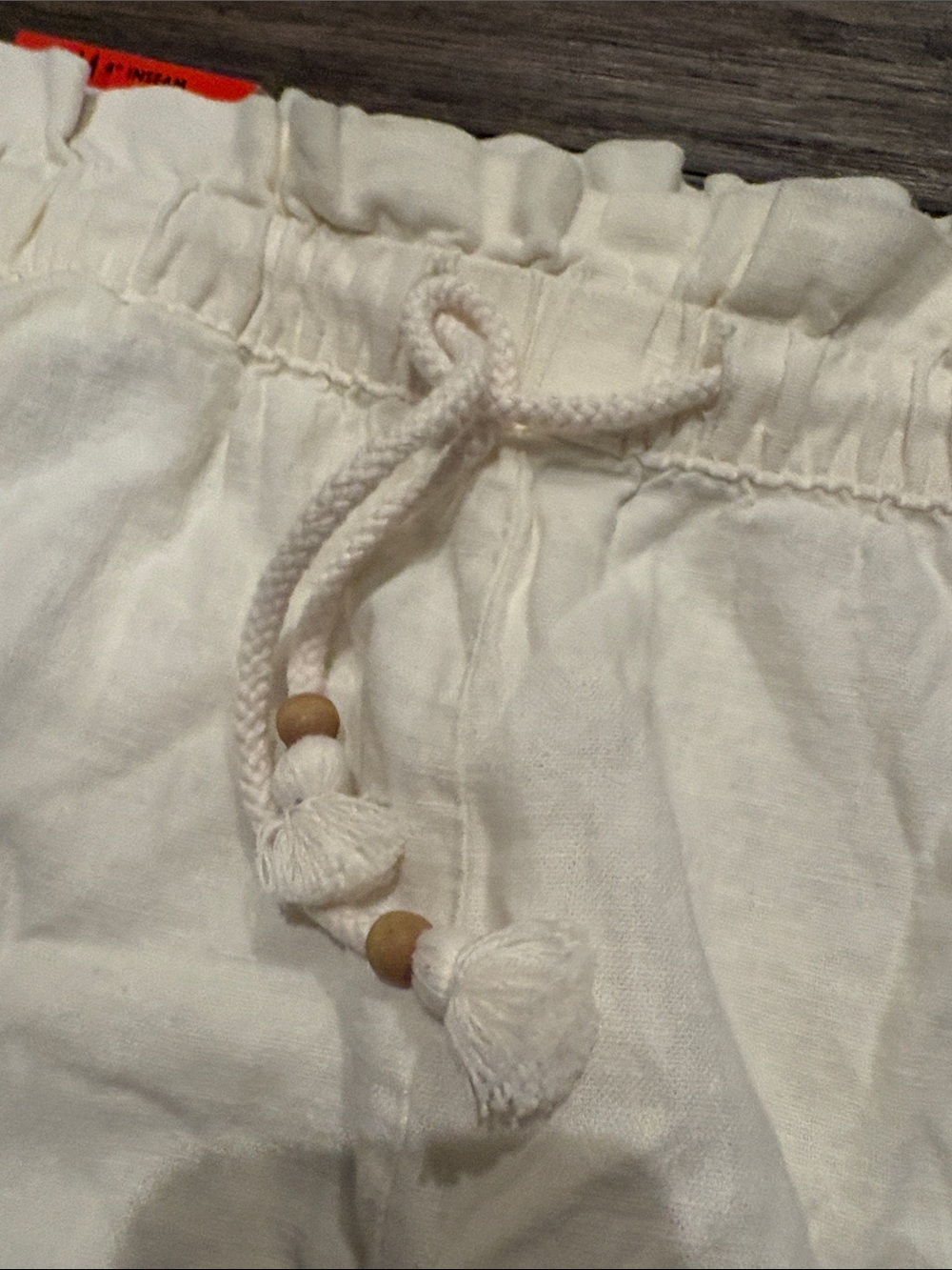FREE in bundle NWT Hang Ten Cream Elastic Waist Casual Shorts medium - Picture 4 of 4